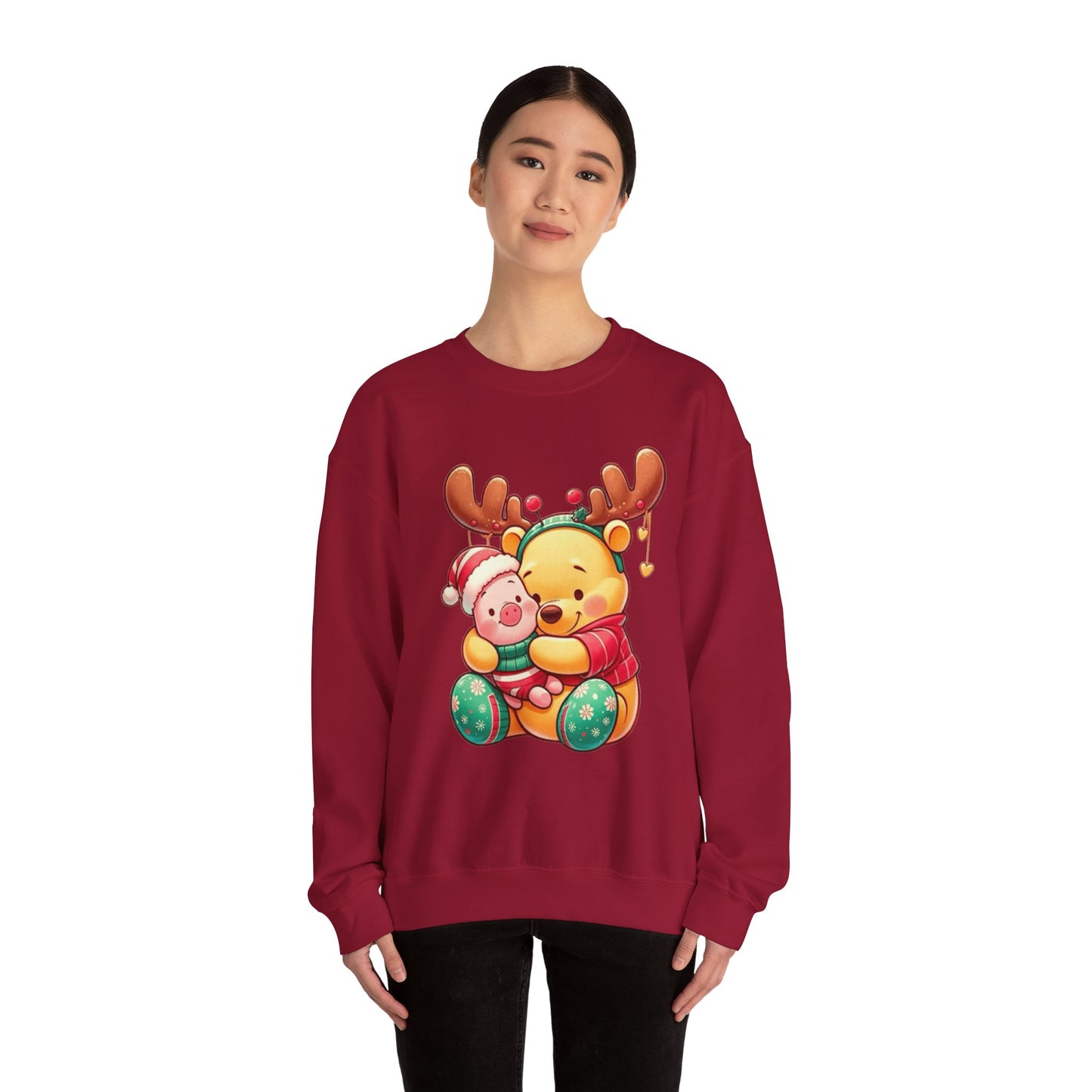 Pooh's Christmas Hug Sweatshirt