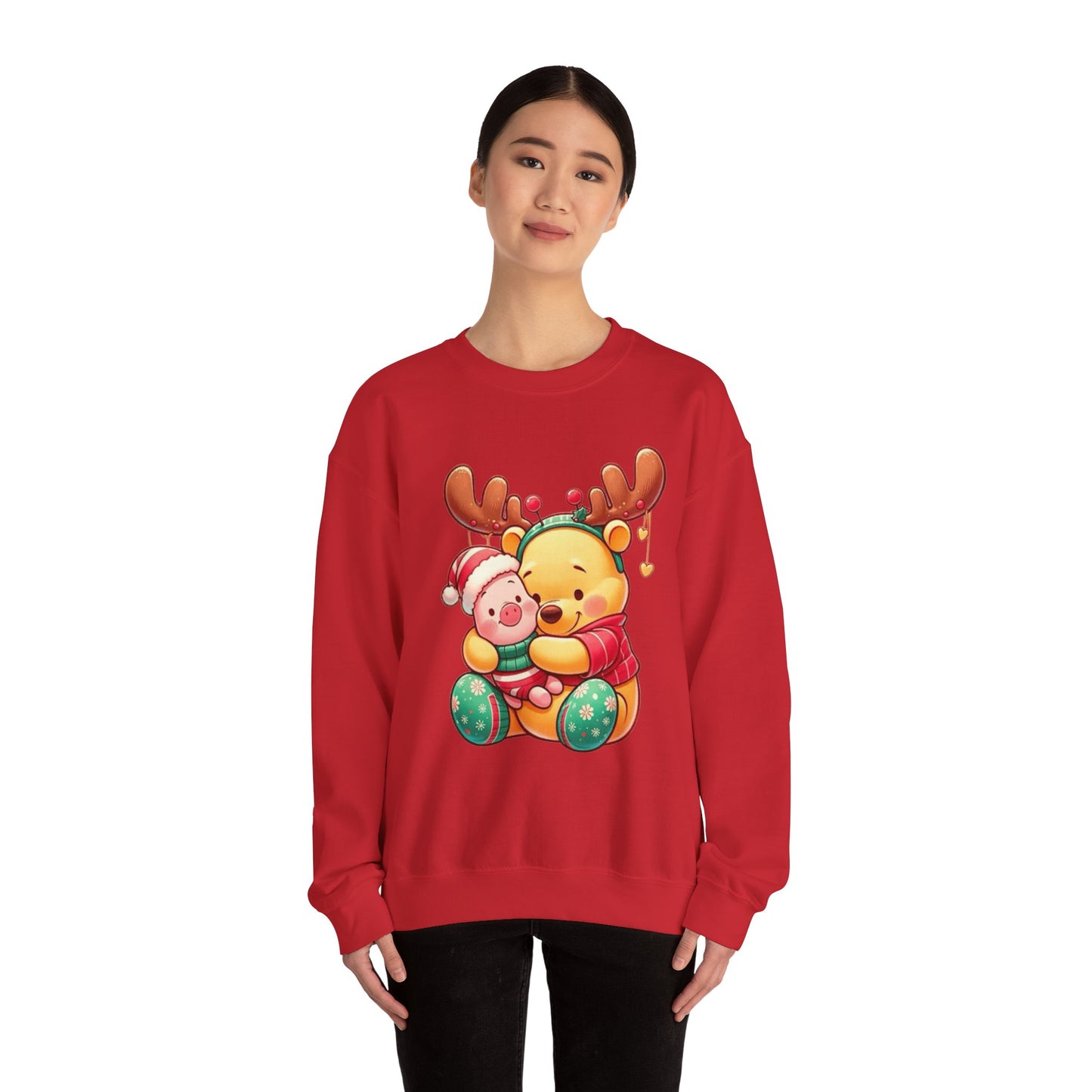 Pooh's Christmas Hug Sweatshirt